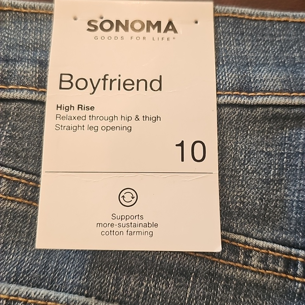 M Blue Sonoma Jean Capri Sz 10 - Picture 2 of 3
